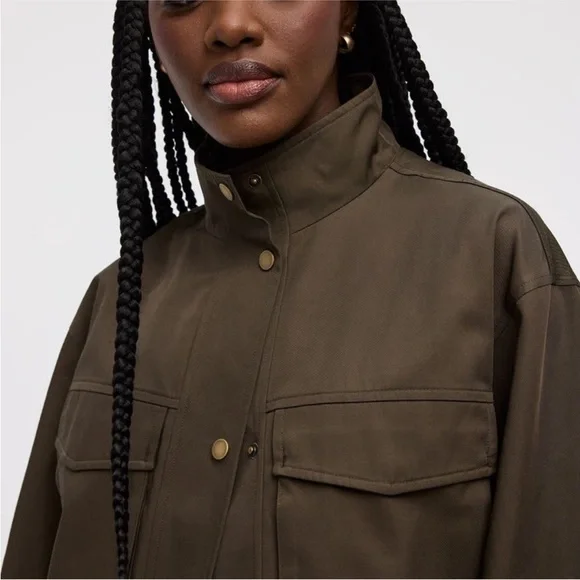 REITMANS Olive Utility Jacket with Front Flap Pockets - Picture 3 of 6